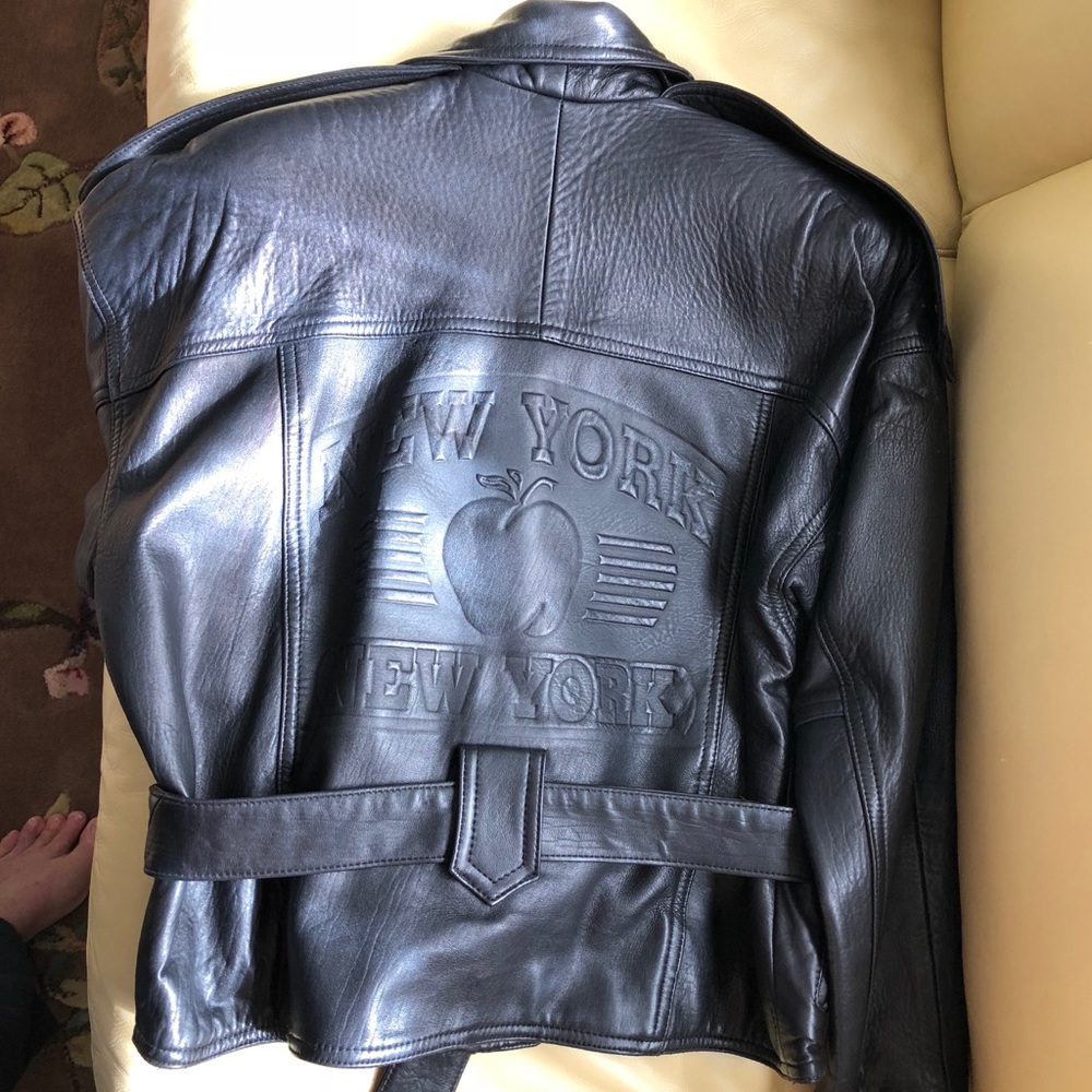 Lambskin Motorcycle Jacket - Picture 4 of 7